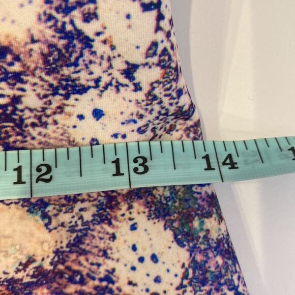 Hunter Bell Abstract Splatter Stretchy Bodycon Dress EUC Sz S Multicolored - Picture 15 of 15